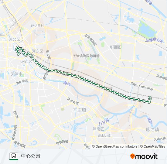 185路 bus Line Map