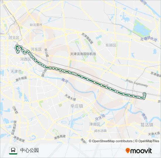 185路 Bus Line Map