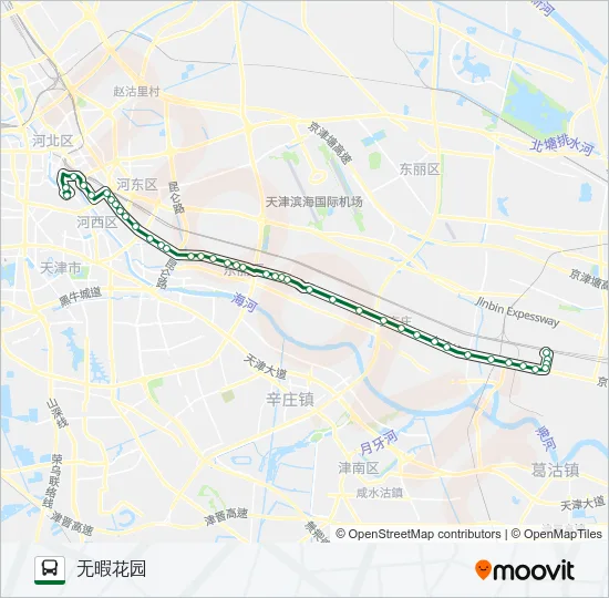 185路 Bus Line Map