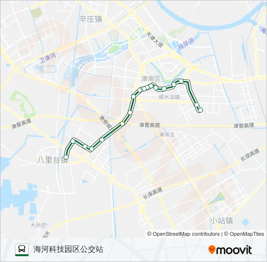 201路 Bus Line Map