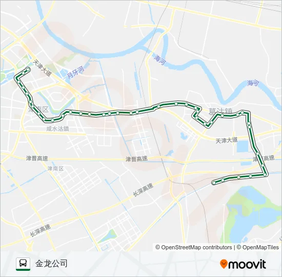 204路 Bus Line Map