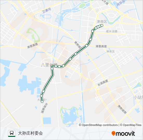 206路 bus Line Map