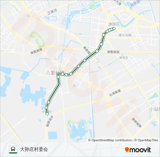 206路 Bus Line Map