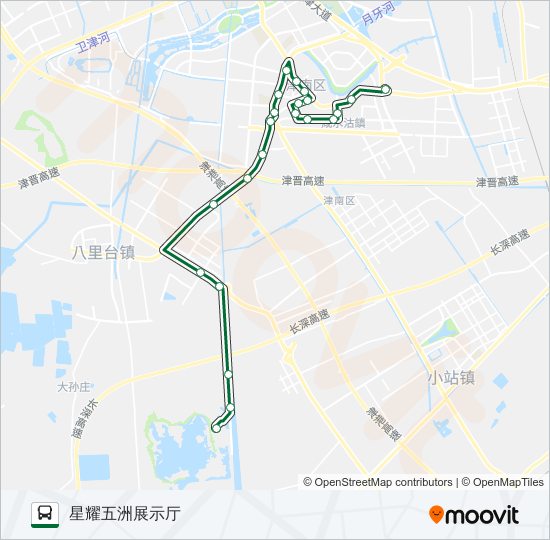 207路 bus Line Map