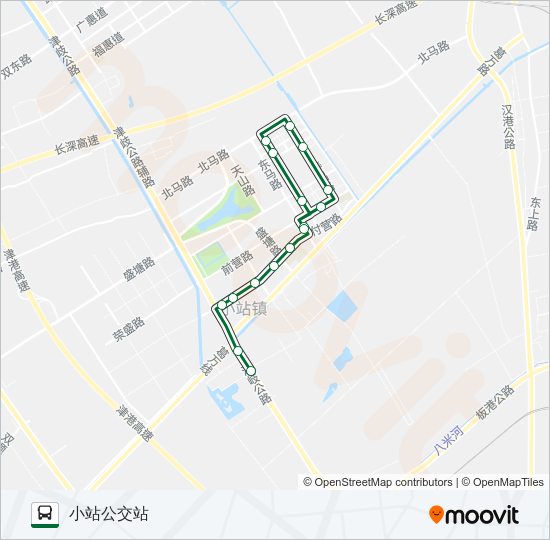 209路 bus Line Map