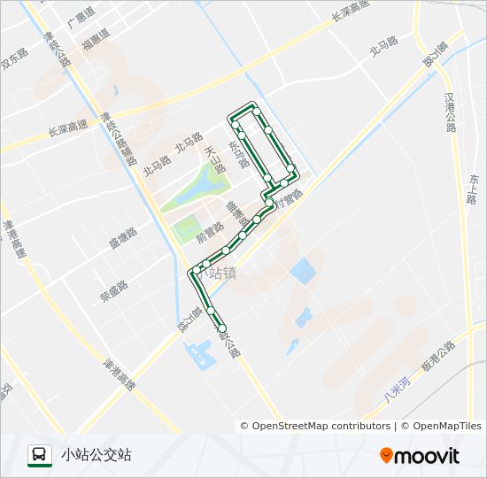 209路 bus Line Map