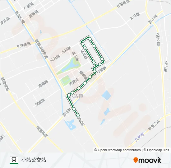209路 Bus Line Map