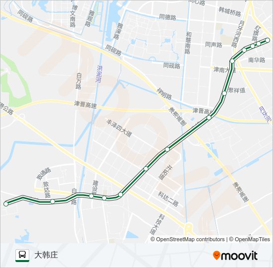 210路 bus Line Map