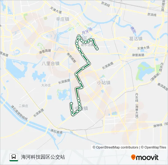 213路 Bus Line Map