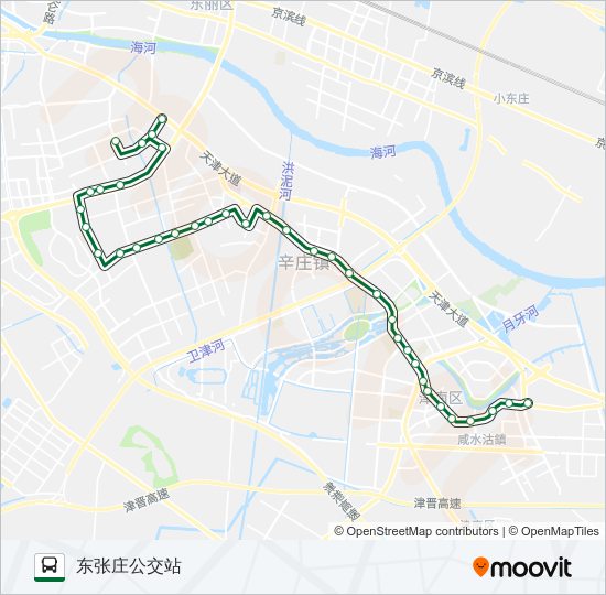 215路 bus Line Map