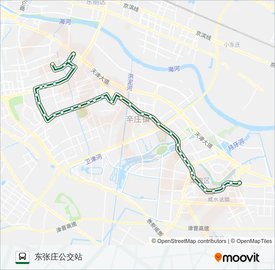 215路 Bus Line Map