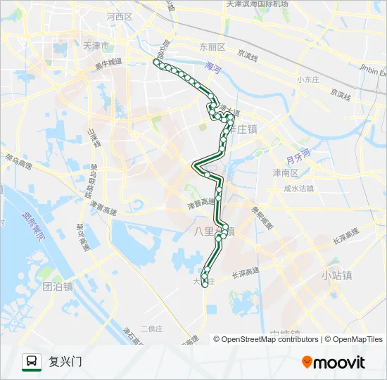 216路 Bus Line Map