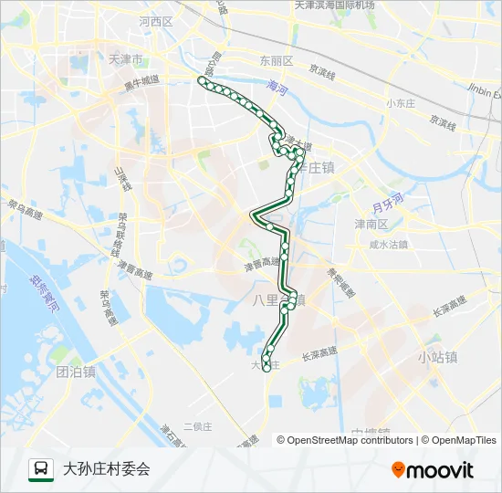 216路 Bus Line Map