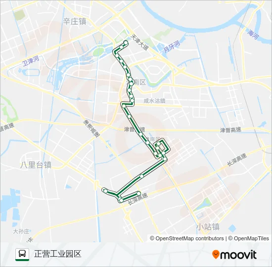 217路 Bus Line Map