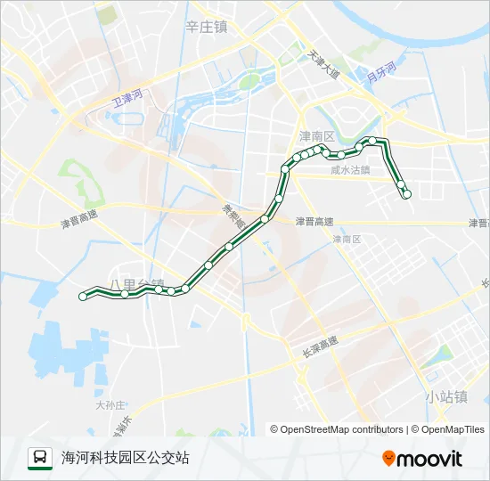 218路 Bus Line Map