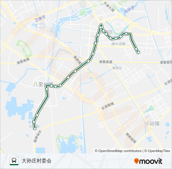 219路 bus Line Map