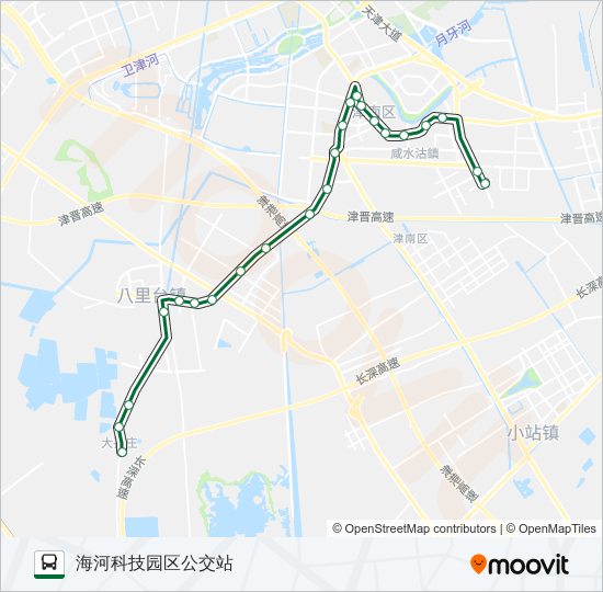 219路 bus Line Map