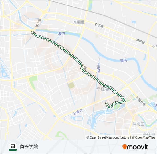 220路 bus Line Map