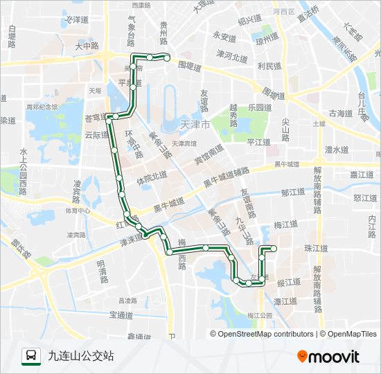 310路 bus Line Map