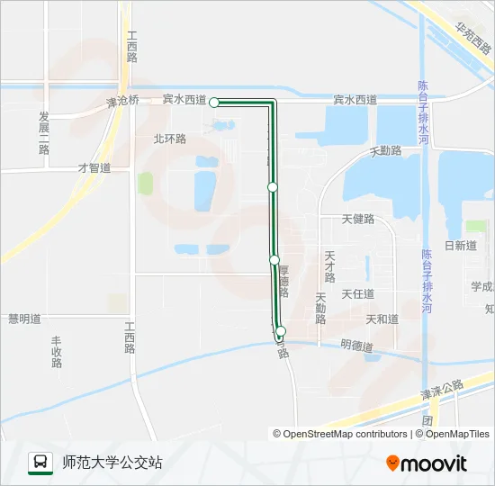 311路 Bus Line Map