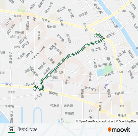 325路 Bus Line Map