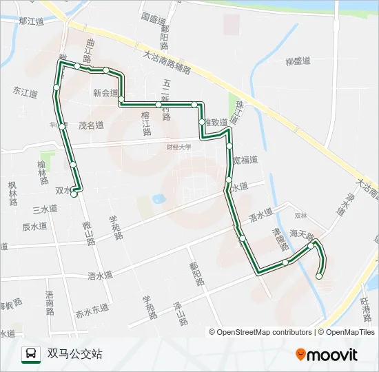 326路 Bus Line Map
