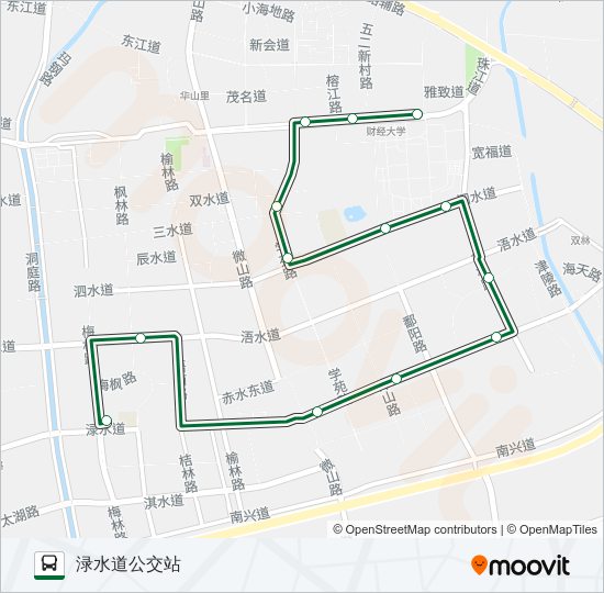 336路 bus Line Map