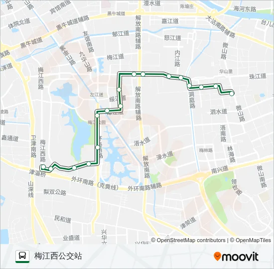 337路 Bus Line Map