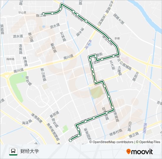 公交342路的线路图