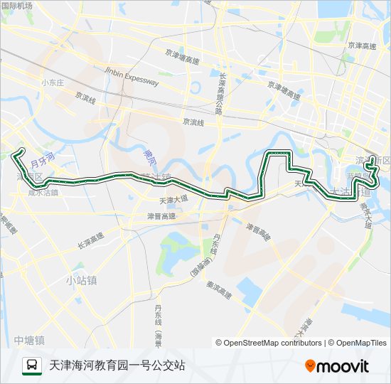 627路 bus Line Map