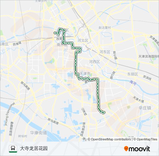 628路 bus Line Map