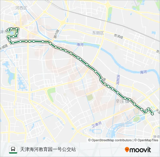 655路 Bus Line Map