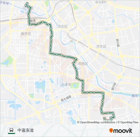 657路 Bus Line Map
