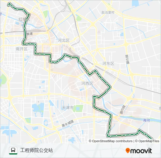 公交676路的线路图