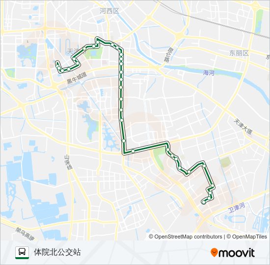 682路 bus Line Map