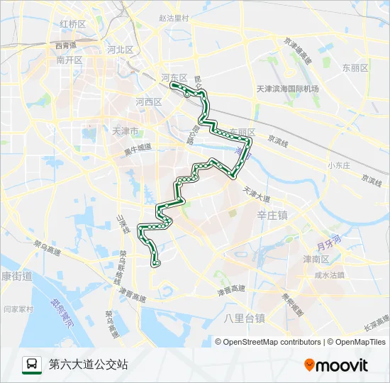 706路 Bus Line Map