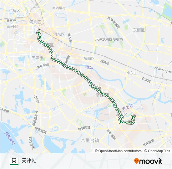 808路 Bus Line Map