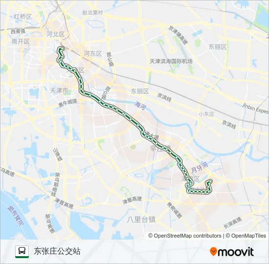 808路 Bus Line Map