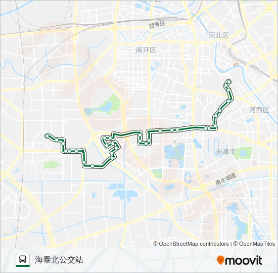 831路 Bus Line Map