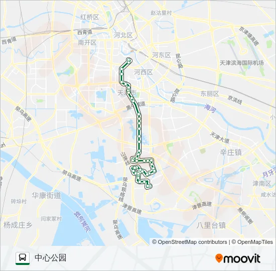 838路 Bus Line Map