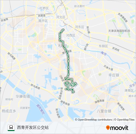 838路 bus Line Map