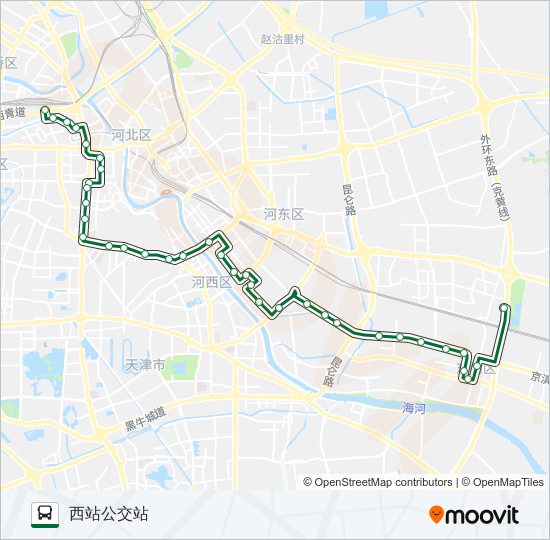 840路 bus Line Map