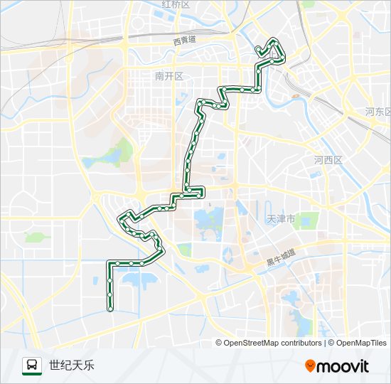 849路 bus Line Map