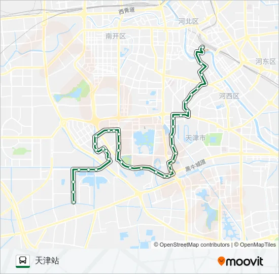 951路 Bus Line Map