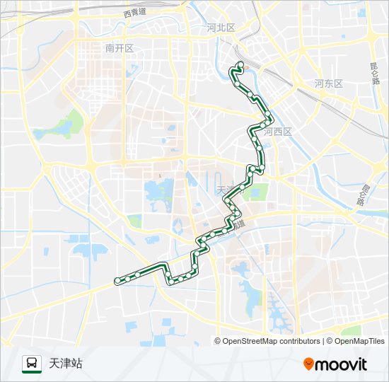 953路 bus Line Map