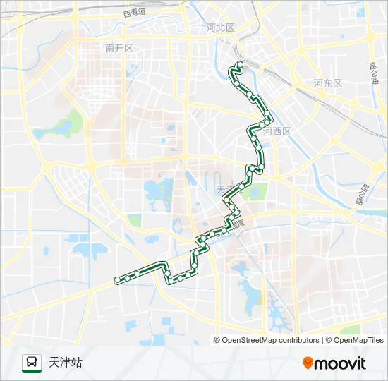 953路 Bus Line Map