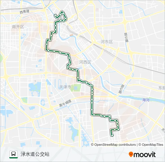 954路 Bus Line Map