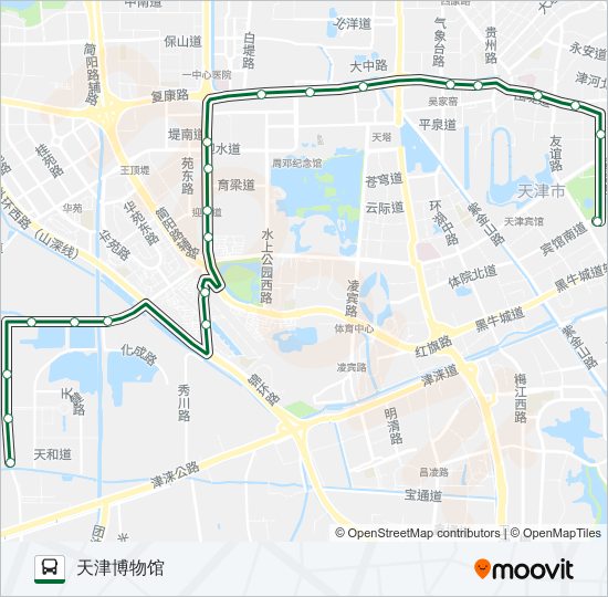 968路 bus Line Map