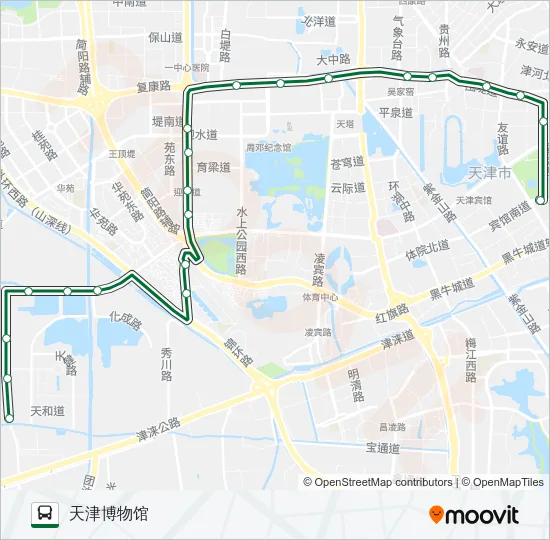 968路 Bus Line Map