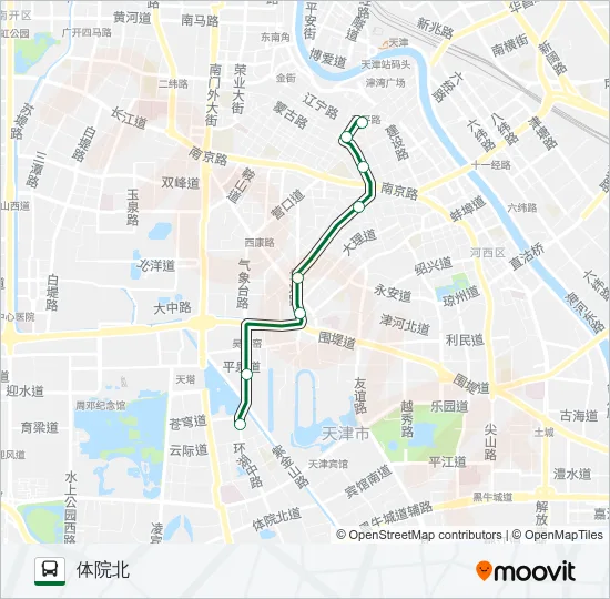 9路区间 Bus Line Map